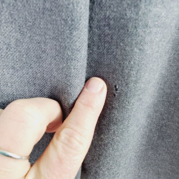 Pendleton Women's Gray Wool Dress Pants Slash Pocket Straight Leg Size 12 (A-2) - Picture 11 of 15